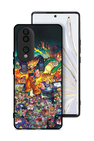 Tolwak Honor 70 Protective Case Cover Gamer Art Doodles