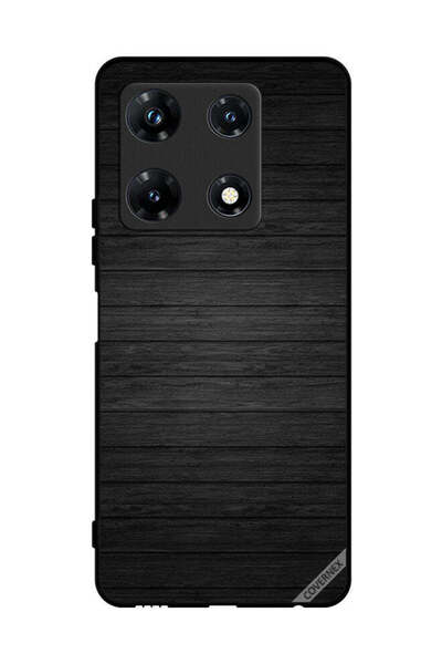 Covernex غطاء حماية لهاتف Infinix Note 30 Pro بنمط خشبي داكن
