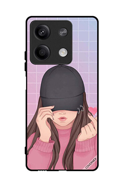 Covernex غطاء حماية لهاتف شاومي ريدمي نوت 13 - فتاة ذات قبعة سناب لوف