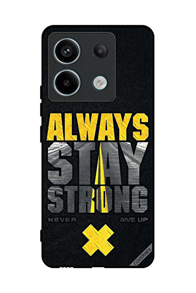 Covernex غطاء حماية لهاتف شاومي ريدمي نوت 13 برو، كن قويًا دائمًا ولا تستسلم ...