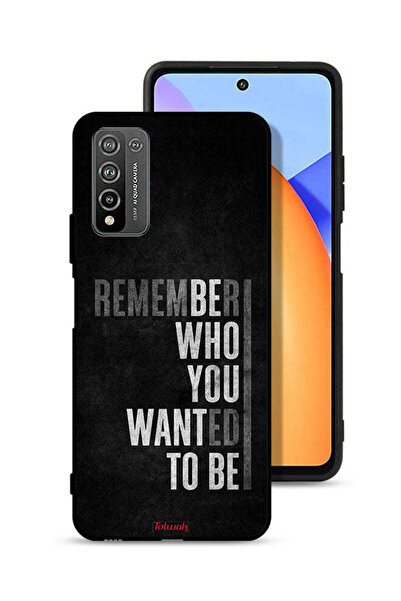 Tolwak غطاء حماية لهاتف Honor 10X Lite تذكر من أردت أن تكون