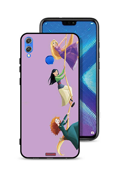 Tolwak غطاء حماية لهاتف Honor 8X برسومات تسلق للبنات