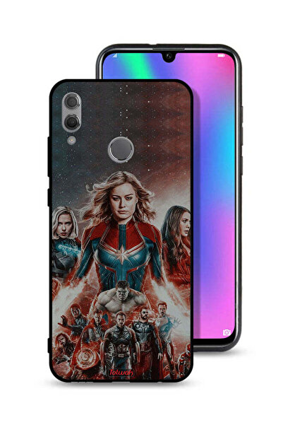 Tolwak غطاء حماية لهاتف Honor 10 Lite بتصميم Avengers