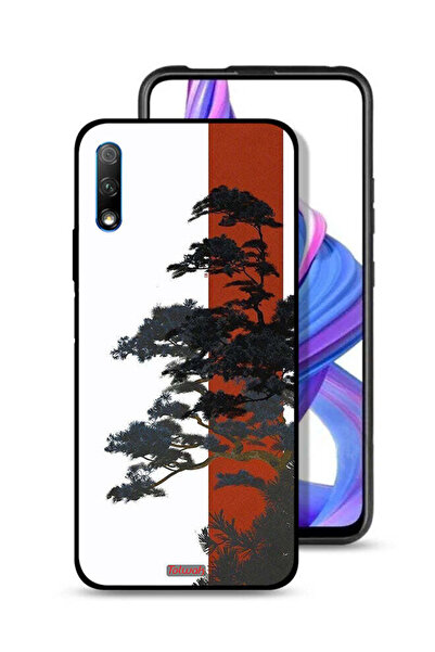 Tolwak غطاء حماية لهاتف Honor 9X (الصين) بتصميم شجرة