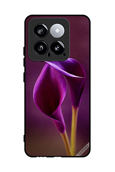 Covernex غطاء حماية لهاتف شاومي 14 زهرتان جميلتان