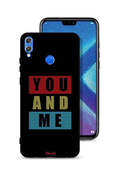 Tolwak غطاء حماية لهاتف Honor 8X "أنت وأنا"