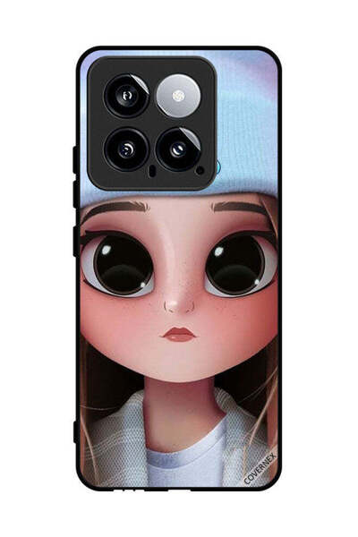 Covernex غطاء حماية لهاتف شاومي 14 بطبعة فتاة يونيكورن لطيفة