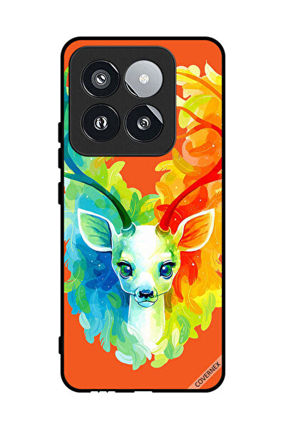 Covernex غطاء حماية لهاتف شاومي 14 برو - غزال ملون