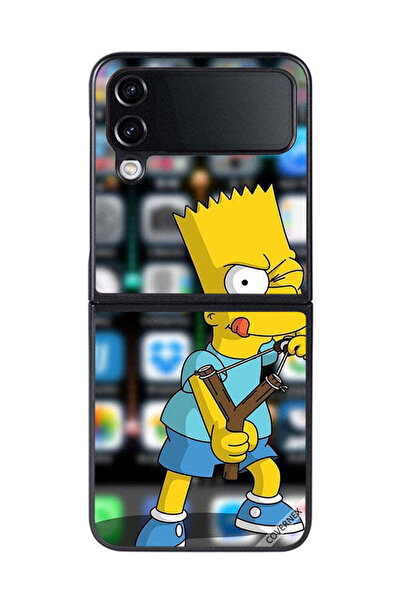 Covernex غطاء حماية لهاتف سامسونج جالاكسي زد فليب 4 - رسوم متحركة غاضبة