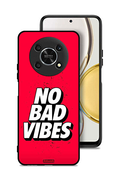 Tolwak Honor X9 5G Protective Case Cover No Bad Vibes