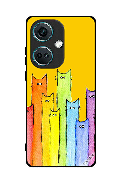 Covernex غطاء حماية لهاتف OnePlus Nord CE3 - فن دمية القطة