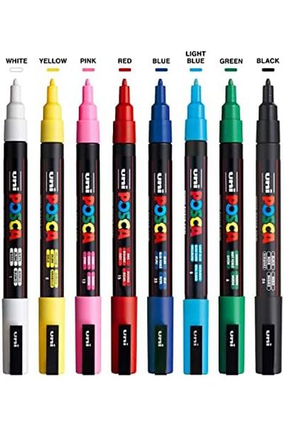 Mena Rise Diyar-Ifırsatshop Pc-3M/7+1P.01 Water Based Poster Marker, 1017157