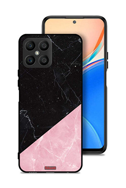 Tolwak غطاء حماية لهاتف Honor X8 4G بنمط رخامي