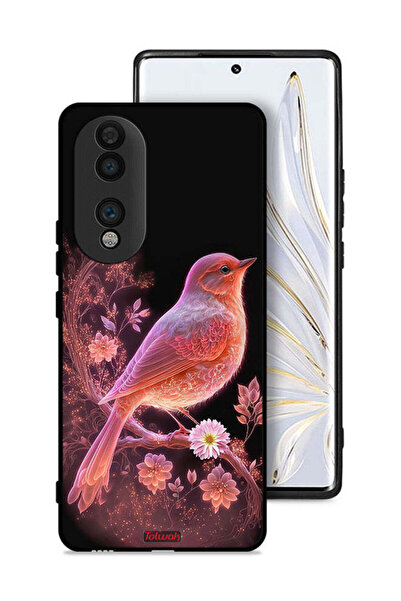 Tolwak غطاء حماية لهاتف Honor 70 برسومات طيور لطيفة