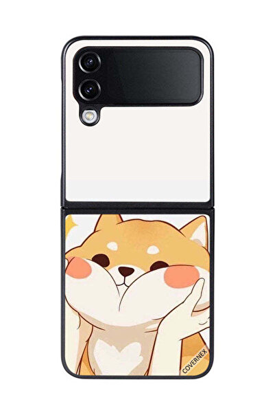 Covernex غطاء حماية لهاتف سامسونج جالاكسي زد فليب 4 - تصميم قطة لطيفة