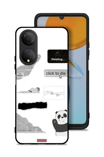 Tolwak Honor X7 Protective Case Cover Panda Sticker