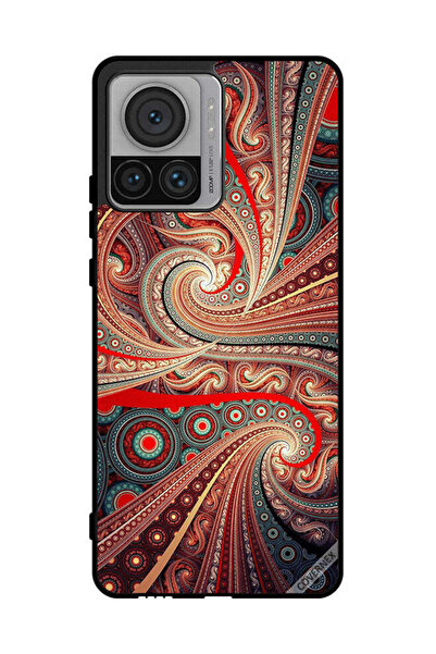 Covernex غطاء حماية لهاتف موتورولا موتو X30 برو بنمط متموج