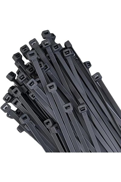 Mena Rise Diyar-Ifırsatshop Adet Electrical Wire Cable Tie Clip Plastic Clamp Hook and Loop Clamp 2