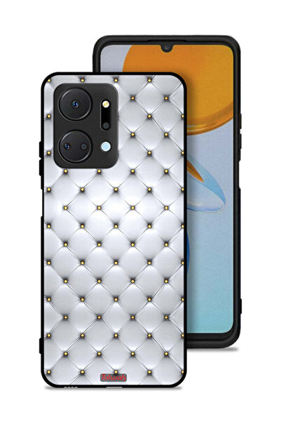 Tolwak غطاء حماية لهاتف Honor X7a مطبوع عليه دبابيس على القماش