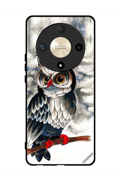 Covernex غطاء حماية لهاتف Honor X9b - رسم بومة