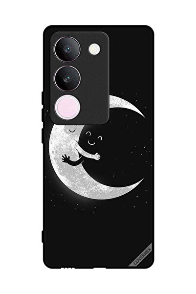 Covernex غطاء حماية لهاتف فيفو V29 عناق القمر والسماء المظلمة