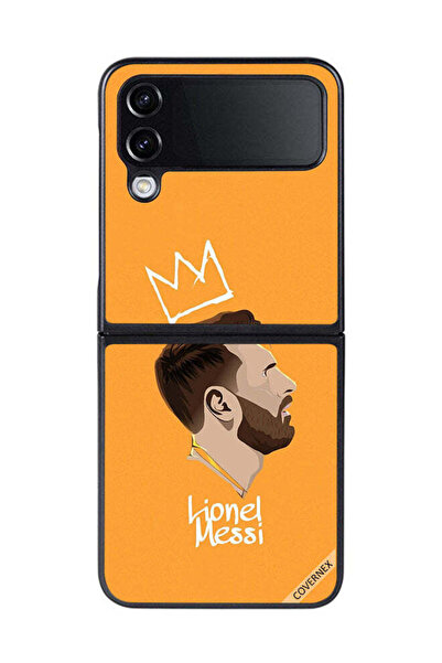 Covernex غطاء حماية لهاتف سامسونج جالاكسي زد فليب 4 ليو ميسي الملك