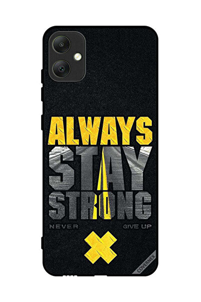 Covernex غطاء حماية لهاتف سامسونج جالاكسي A05 - ابق قويًا دائمًا ولا تستسلم أ...