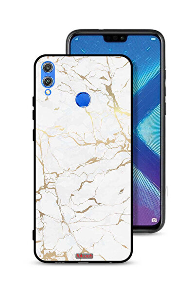 Tolwak Honor 8X Protective Case Cover Marble Pattern
