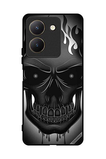 Covernex غطاء حماية لهاتف فيفو Y27s - رسمة جمجمة