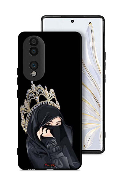 Tolwak غطاء حماية لهاتف Honor 70 بتصميم Queen Girl