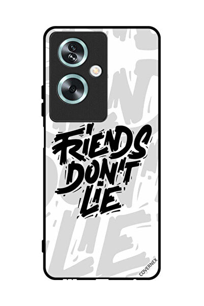 Covernex غطاء حماية لهاتف Oppo A79 - الخط العربي - الأصدقاء لا يكذبون