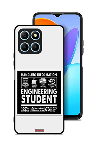 Tolwak غطاء حماية لهاتف Honor X6 - ملصق طالب هندسة