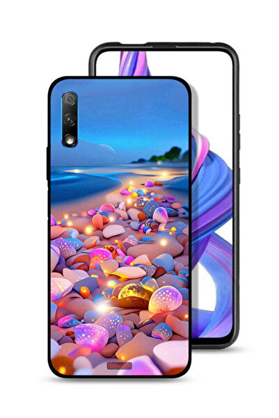 Tolwak غطاء حماية لهاتف Honor 9X (الصين) برسومات حجرية