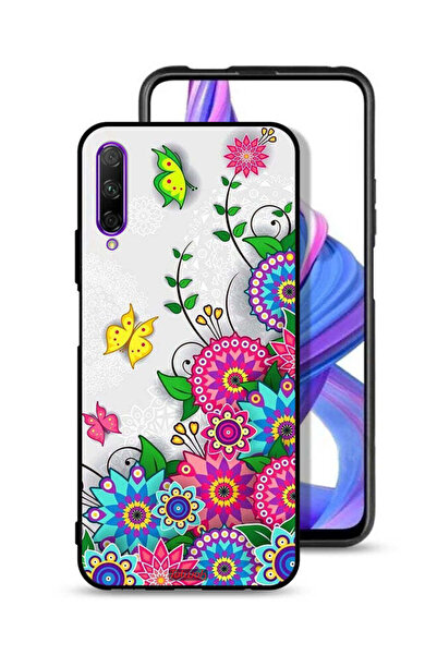 Tolwak غطاء حماية لهاتف Honor 9X Pro بنقشة زهور ماندالا