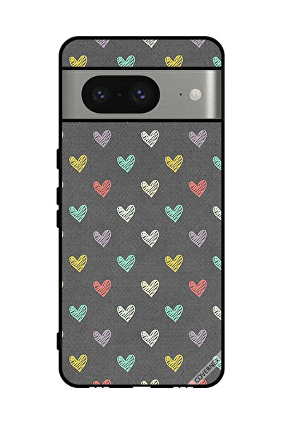 Covernex غطاء حماية لهاتف Google Pixel 8 بنقشة قلوب صغيرة
