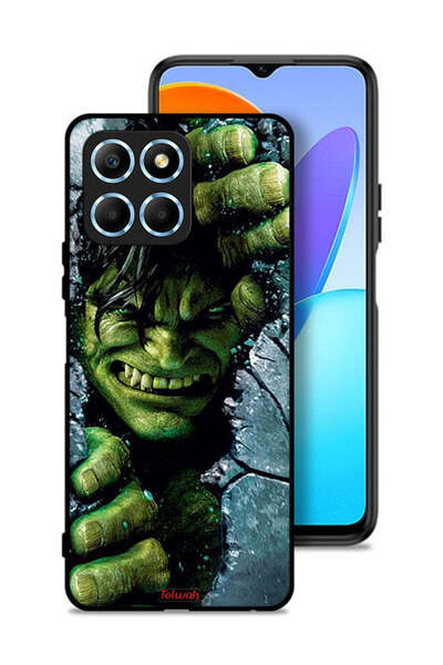 Tolwak غطاء حماية Honor X6 بتصميم هالك المذهل