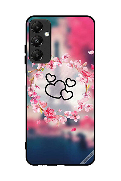 Covernex غطاء حماية لهاتف سامسونج جالاكسي A05s - مشبك فني على شكل قلوب