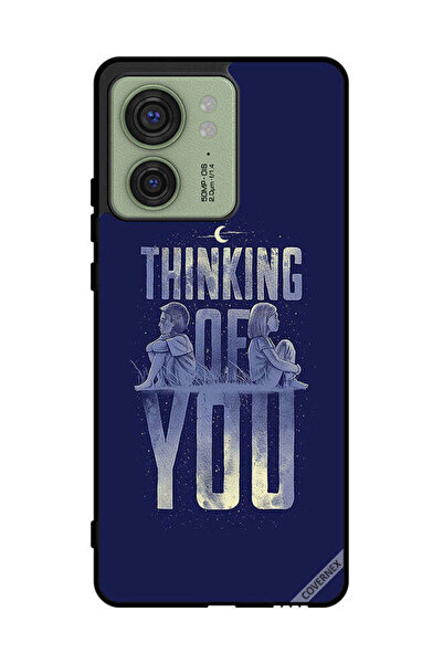 Covernex غطاء حماية لهاتف موتورولا إيدج 40 Thinking Of You