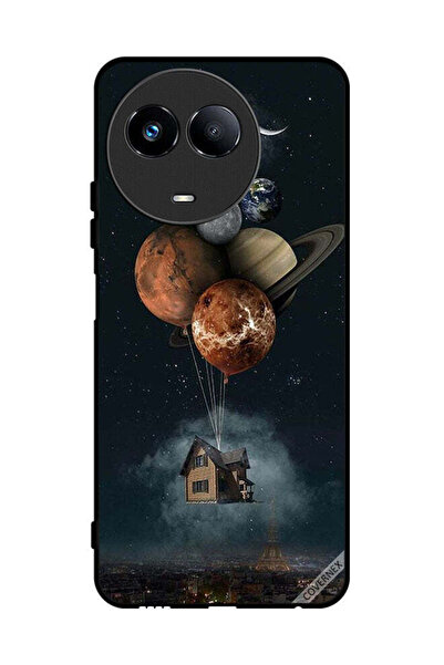 Covernex غطاء حماية لهاتف Realme 11 5G Balloon Planets Takes Home