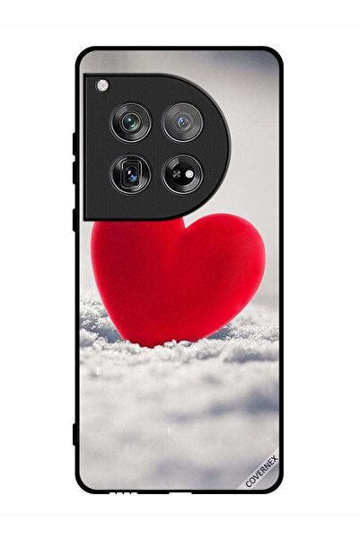 Covernex غطاء حماية لهاتف OnePlus 12 بتصميم قلب أحمر جميل