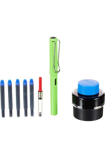 Mena Rise Şirinshop Safari Fountain Pen Set m M.Kutu Green 1108107