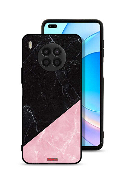 Tolwak غطاء حماية لهاتف Honor 50 Lite بنمط رخامي