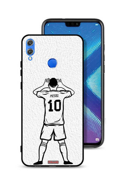 Tolwak غطاء حماية لهاتف Honor 8X برسومات ميسي سكيتش