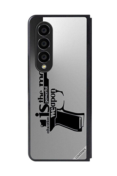 Covernex غطاء حماية لهاتف سامسونج جالكسي زد فولد 4 التعليم هو السلاح الأقوى