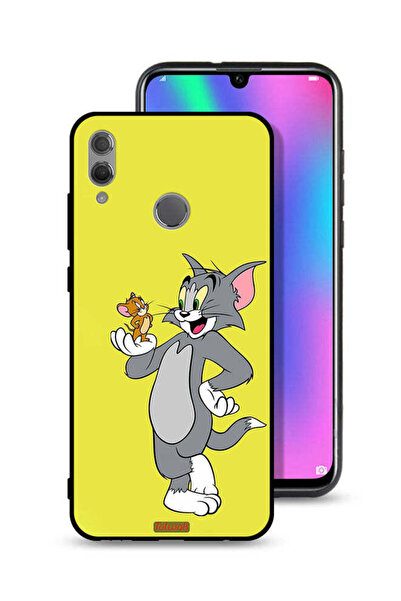 Tolwak غطاء حماية لهاتف Honor 10 Lite بتصميم توم وجيري