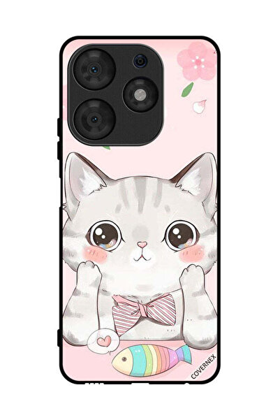 Covernex غطاء حماية لهاتف تكنو سبارك 10 برو كات فيش