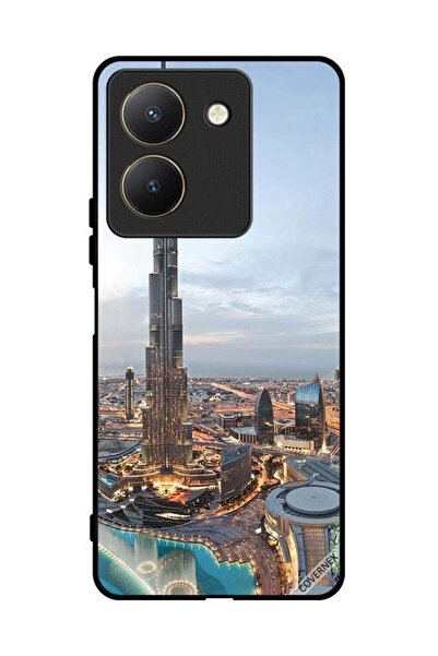 Covernex غطاء حماية لهاتف فيفو Y27s، منظر جميل لوسط مدينة دبي