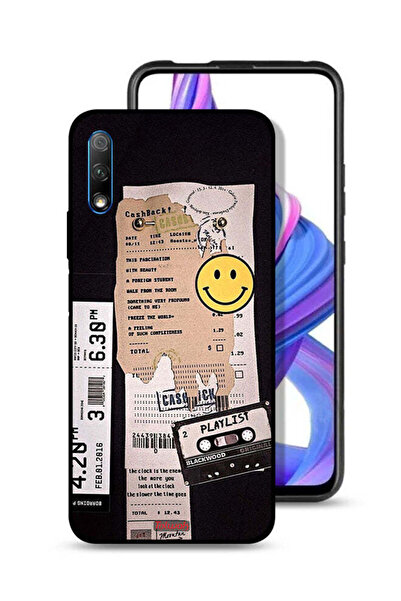 Tolwak غطاء حماية لهاتف Honor 9X (الصين) مع ملصق قائمة تشغيل