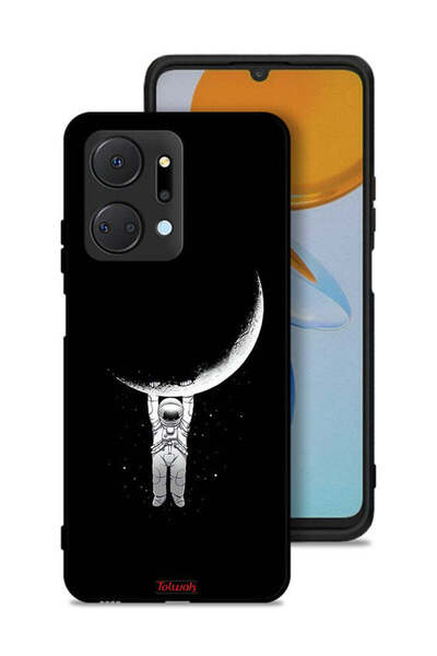 Tolwak Honor X7a Protective Case Cover Hanging From Moon