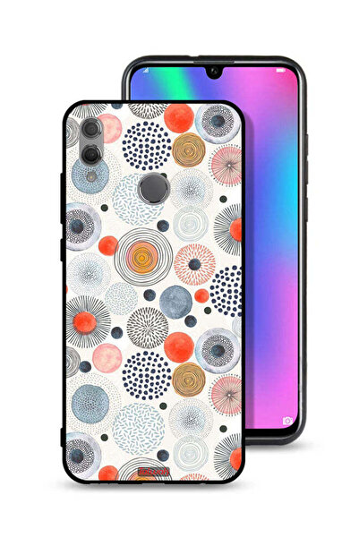 Tolwak غطاء حماية لهاتف Honor 10 Lite بنقشة زهور قطنية